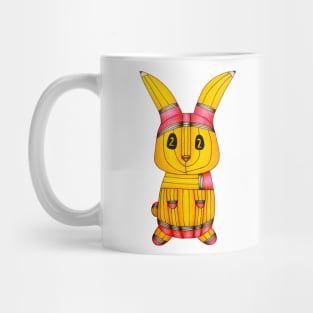 Pencil Rabbit Drawing Mug